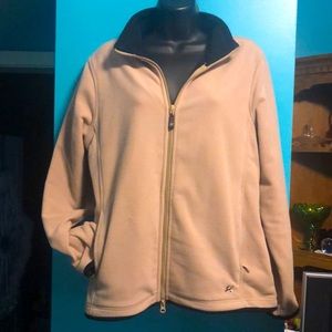 Lady Hathaway size medium soft fleecy jacket EUC